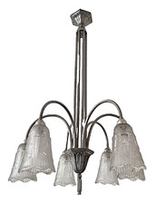 Art deco chandelier d'occasion  Châtillon-sur-Seine