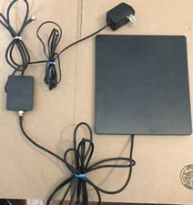 Antena multidirecional HDTV digital interna amplificada plana RCA com adaptador de energia comprar usado  Enviando para Brazil