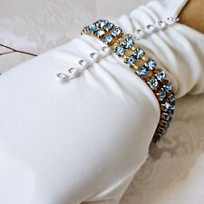 Bracelet rivière strass d'occasion  Le Luc