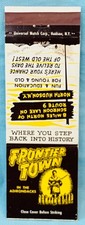 Matchbook cover frontier for sale  Berlin