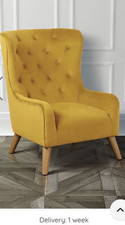 Mustard armchair for sale  SUTTON COLDFIELD