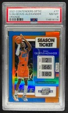 2021-22 Contenders Optic Shai Gilgeous-Alexander Orange #18/49 Thunder PSA 8, usado comprar usado 2021-22 Contenders Optic Shai Gilgeous-Alexander Orange #18/49 Thunder PSA 8, usado comprar usado  Enviando para Brazil