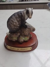 Badger leonardo figurine for sale  WORCESTER