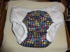 ARMADURA ROSCADA SUPER CUECA LOUNGE PANO CURTO FRALDA ADULTO TAMANHO L NOM NOM, usado comprar usado  Enviando para Brazil