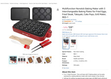 Multifunction nonstick hotplat for sale  Decorah