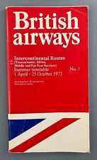 British airways intercontinent for sale  BRIGHTON
