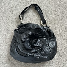 Bolsa Vintage YSL Rive Gauche Couro Preto Rosa  comprar usado  Enviando para Brazil