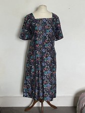 Vintage floral cotton for sale  LLANWRDA