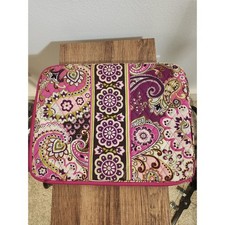 Vera Bradley Laptop Capa Rosa Roxa Paisley Floral Acolchoada Zíper comprar usado Vera Bradley Laptop Capa Rosa Roxa Paisley Floral Acolchoada Zíper comprar usado  Enviando para Brazil
