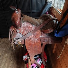 Westernsattel gebraucht patina gebraucht kaufen  Teublitz