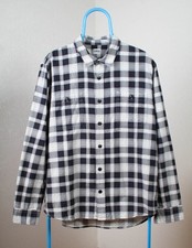 Camisa masculina EDWIN trabalho xadrez flanela bolso tamanho XL perfeito estado comprar usado  Enviando para Brazil