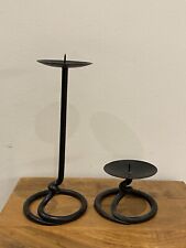 cast iron candle sticks for sale  YEOVIL