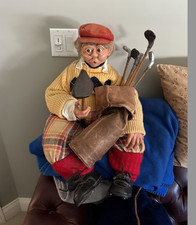 Hand crafted golfer for sale  Danbury
