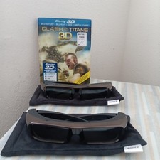 Usado, Óculos ativos Sony 3D TDG-BR100 com bolsa Sony 2 pares com DVD Clash Of Titans 3D comprar usado  Enviando para Brazil