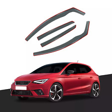 DEFLETORES DE VENTO HATCHBACK ASSENTO ORIGINAL IBIZA MK5 KJ 2017-ONWARDS 5 PORTAS 4 PEÇAS COLORIDAS ķ comprar usado  Enviando para Brazil
