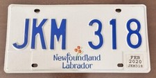 Newfoundland 2020 license for sale  Owensboro
