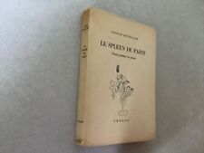 Spleen paris baudelaire d'occasion  Eyguières