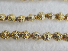 beads strings gold garland for sale  East Aurora