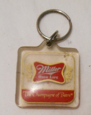 Chaveiro vintage acrílico Fob Miller High Life cerveja champanhe de cervejas BOM comprar usado  Enviando para Brazil