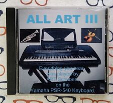 Art Schubert All Art III 2000s Private Press Lounge CD Album Yamaha PSR-540 VG+ comprar usado  Enviando para Brazil