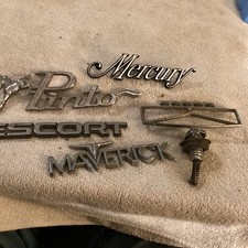 Emblemas e enfeite de capô Ford e Mercury escolta Maverick Pinto comprar usado  Enviando para Brazil