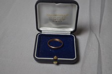 N2626 anello fede usato  Montecatini Terme