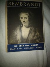 Meister kunst rembrandt gebraucht kaufen  Arnsberg