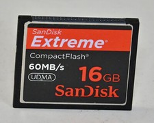 Cartão de memória 16GB CF compacto flash câmera SanDisk Extreme 60MB/s UDMA comprar usado  Enviando para Brazil