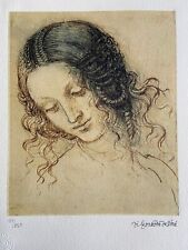 Leonardo vinci eliografia usato  Roma