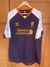 Terceira camisa de futebol Liverpool England 12/13 Warrior tamanho XXL comprar usado  Enviando para Brazil