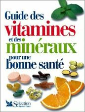 Guide vitamines minéraux d'occasion  Pontorson