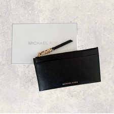 Używany, Michael Kors MK Torba Portfel Portfel Jet Set Empire Czarna Skóra NOWA na sprzedaż  Wysyłka do Poland