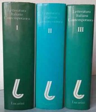 Letteratura italiana contempor usato  Nocera Inferiore