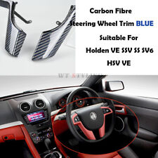 Tampa de acabamento de volante de fibra de carbono adequada para Holden Ve Commodore AZUL, usado comprar usado  Enviando para Brazil