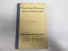 Cambridge Dictionary -  English To Roman & Hindi - Shri R. K. Sharma - 1985 Camb comprar usado  Enviando para Brazil