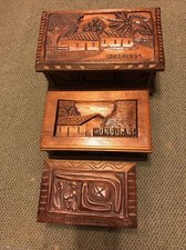 Vintage hand carved for sale  Inglewood