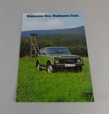 Depliant / Brochure Lada Niva 21219 Modello Di Transizione Anno 1991 - 1994 comprar usado  Enviando para Brazil