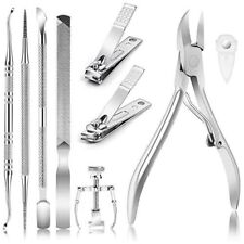 Alicate Para Cortar Uñas Gruesas Uñeros De Los Pies Grado Médico Pedicura 9en1 comprar usado  Enviando para Brazil