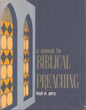 A MANUAL FOR BIBLICAL PREACHING comprar usado A MANUAL FOR BIBLICAL PREACHING comprar usado  Enviando para Brazil