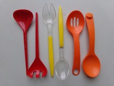 Salatbesteck 70er jahre gebraucht kaufen  Dinkelsbühl