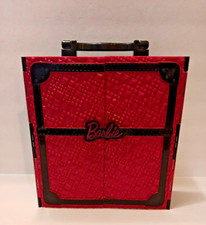 Armário/guarda-roupa/armazenamento Barbie 2011 estojo portátil preto e rosa comprar usado  Enviando para Brazil