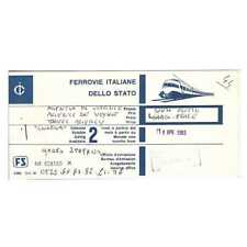 Ferrovie biglietto treno usato  Milano