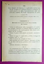 Collesano regio decreto usato  Italia