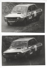 G1597 Renault R12 Gordini. Rallye environ 1972. 2 photos argentiques, usado comprar usado  Enviando para Brazil