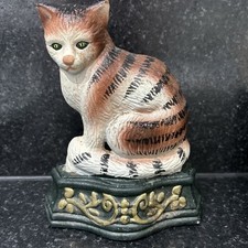 Metal tabby cat for sale  STOKE-ON-TRENT
