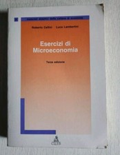 Esercizi microeconomia cellini usato  Italia