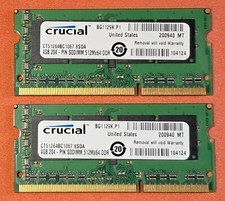 Crucial ct51264bc1067.8sda 4gb usato  Spedire a Italy