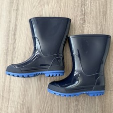 Botas de chuva de borracha azul infantil tamanho 5-6 escola outono clássico Preppy comprar usado  Enviando para Brazil