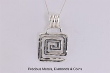 Pingente realçador de labirinto prata esterlina ATI 37mm x 22mm México  comprar usado  Enviando para Brazil