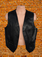 Vintage black waistcoat for sale  CANVEY ISLAND